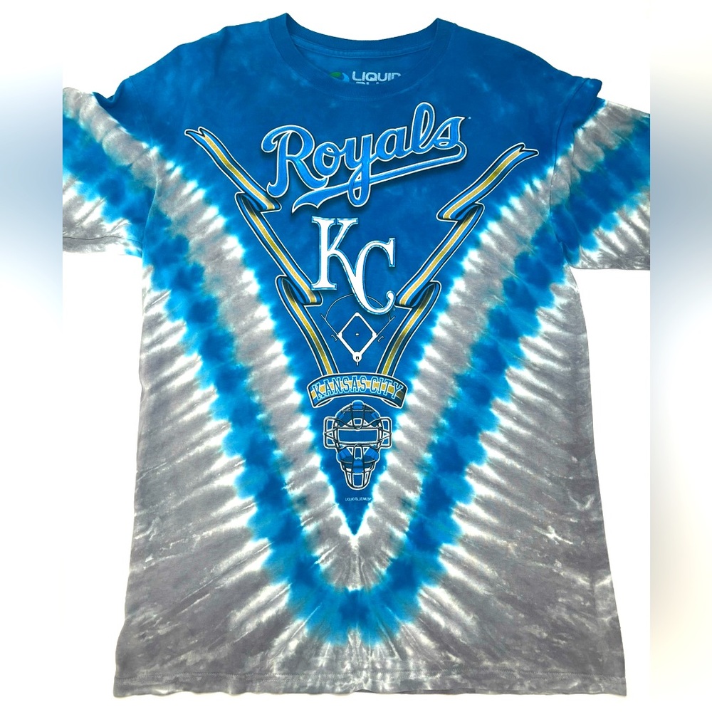 Liquid Blue Royals Tie-Dye Tee
